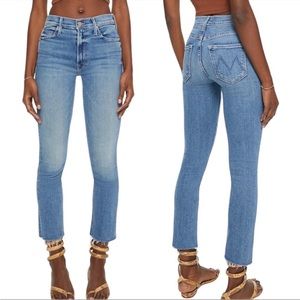 MOTHER Blue Ankle & Cropped Jeans